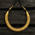 Gold Hammered Sutlada Necklace